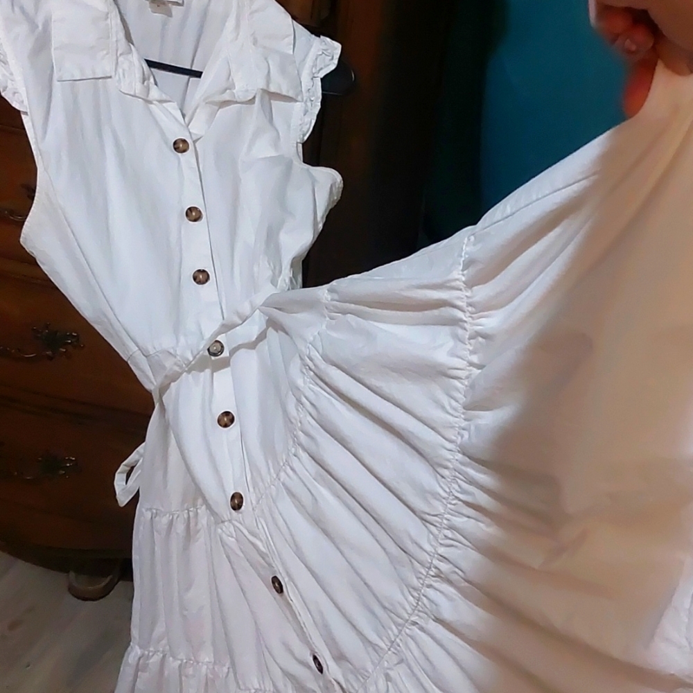 Beautiful Calvin Klein White Dress